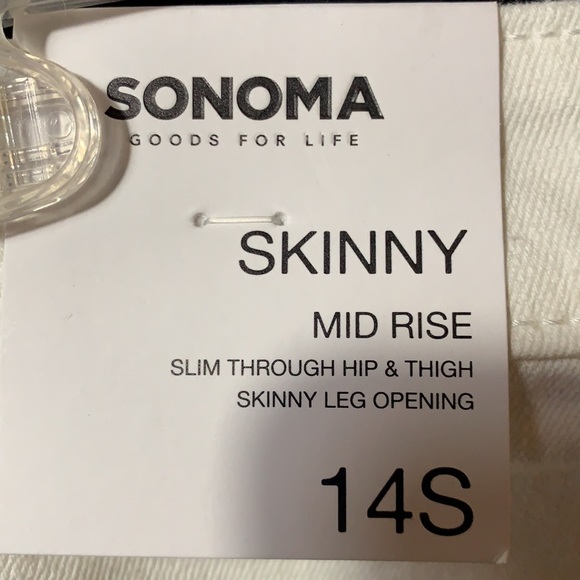 New with tags White denim slacks. - Picture 4 of 7